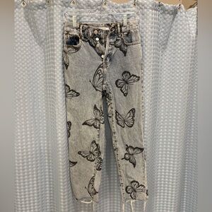 PACSUN butterfly jeans